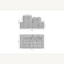 SOFA MAGNELIO PRESTIGE BL-B+2SE+BP-B